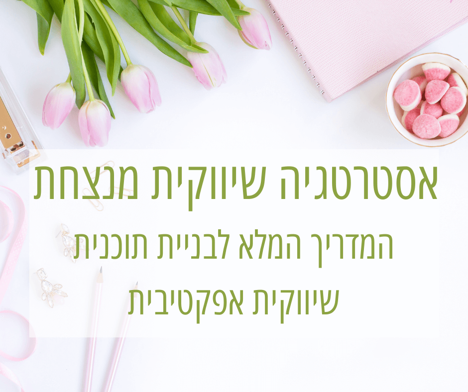 אסטרטגיה שיווקית