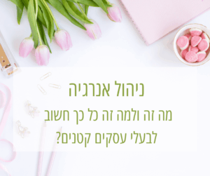 ניהול אנרגיה