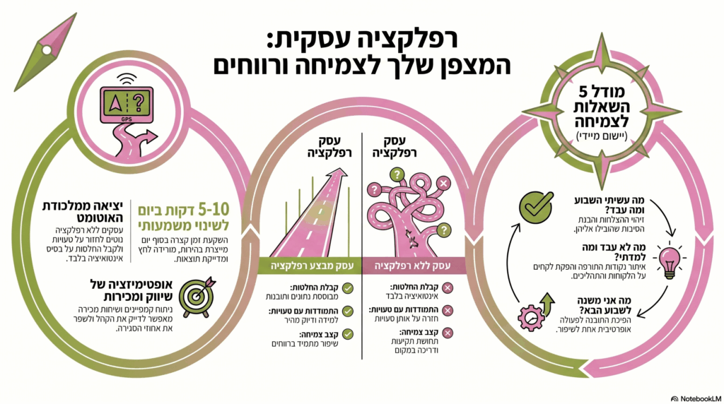 רפלקציה אישית לעסק